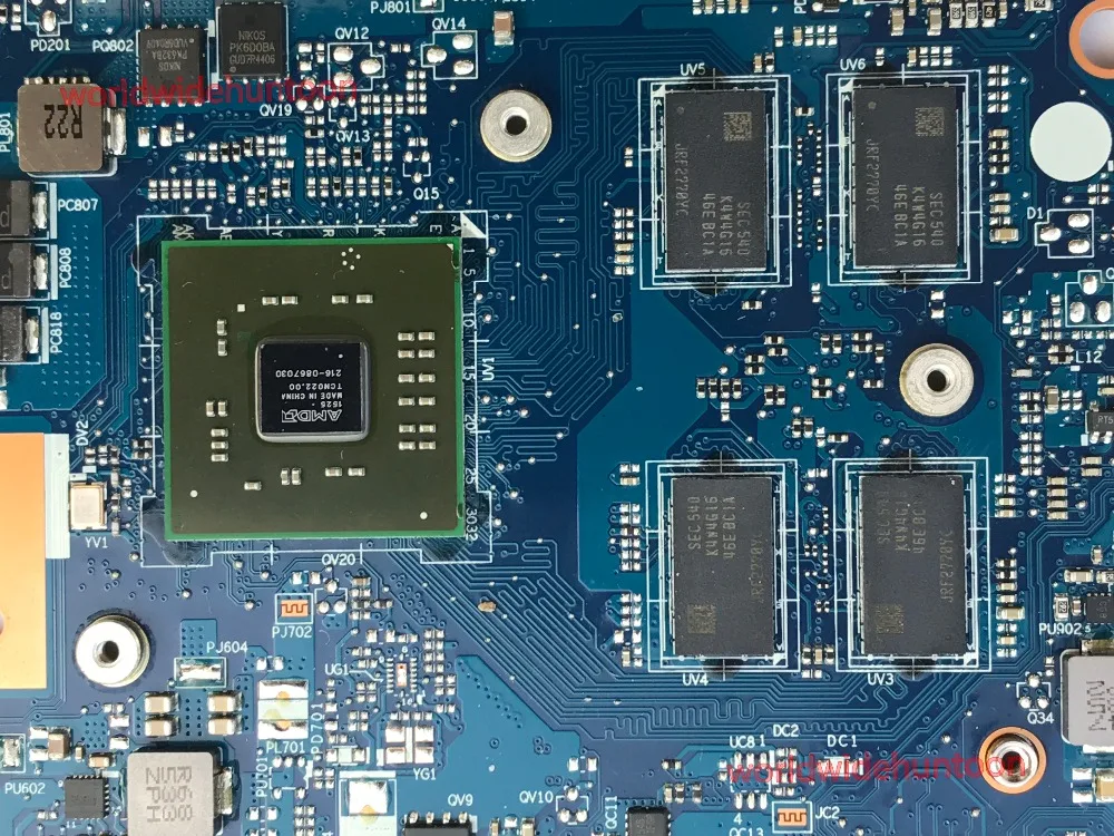 Стильная материнская плата для ноутбука Lenovo IdeaPad 300 15ISK с процессором SR2EY I5 6200U P/N
