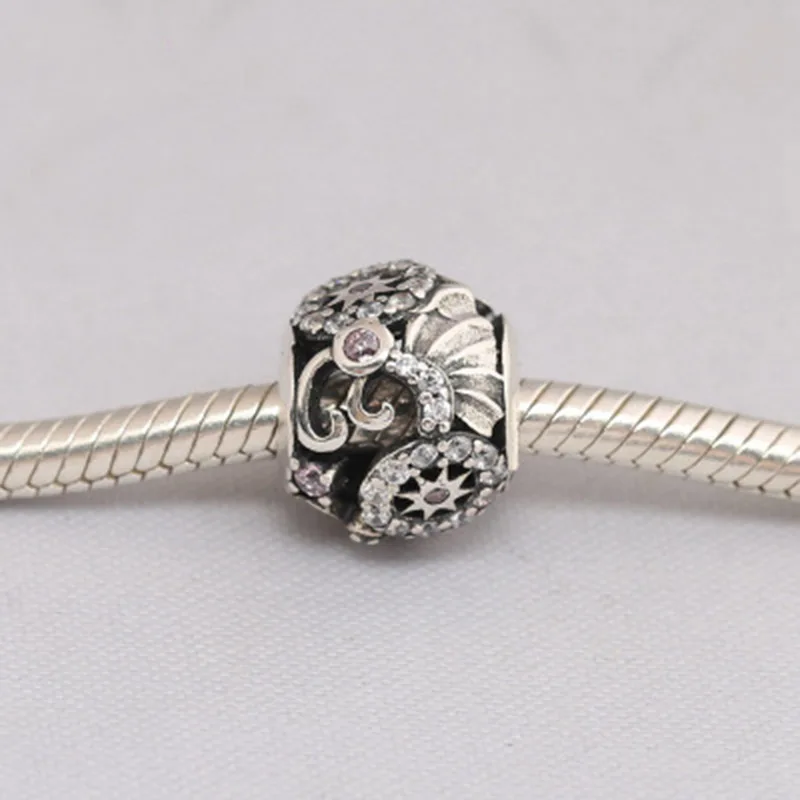 

100% Genuine 925 Sterling Silver Flower Butterfly beads Fit PAN Charms Bracelets Making Berloque Gifts Fashion