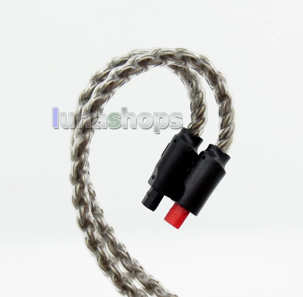 LN005921 серебристый OCC Bluetooth беспроводной кабель для наушников аудио техники ATH IM50 IM70