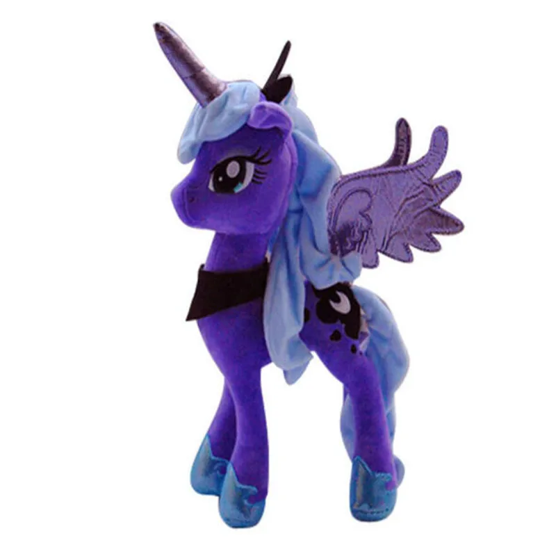 

35Cm My Pet Little Horse Princess Luna & Nightmare Moon High Quality Big Plush Doll Xmas Toys