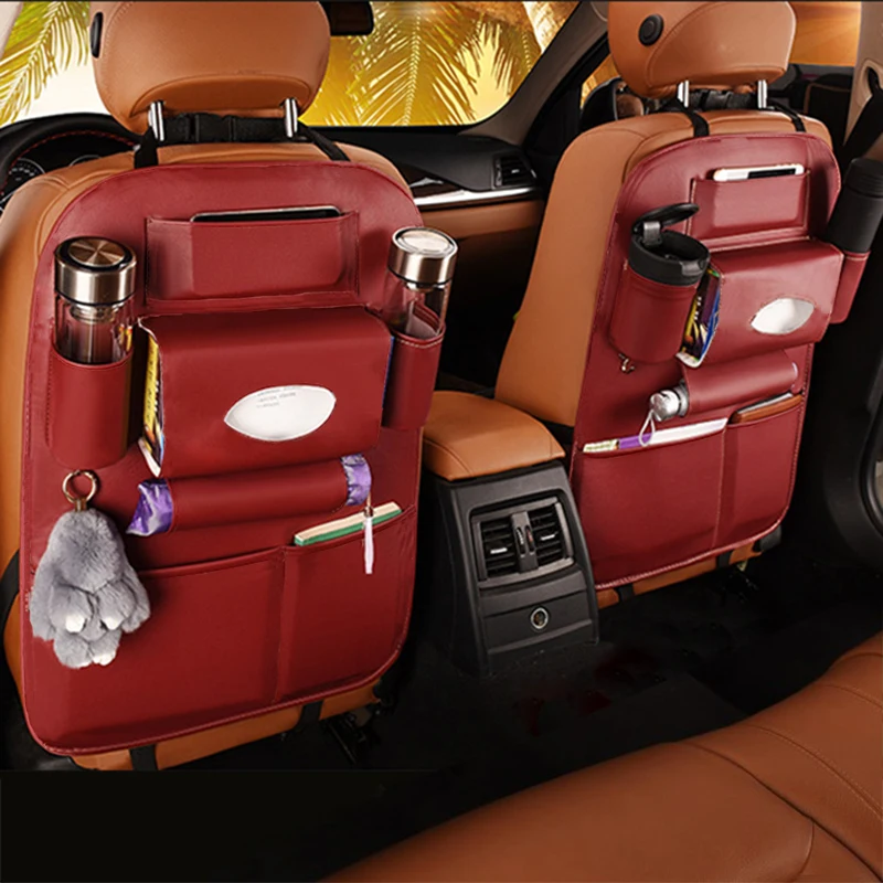 Car Seat Back Bag Multi-usage Storage Phone Tissue Organiser Stowing Travel Pocket to Goods | Автомобили и мотоциклы