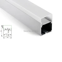 30 x 2m setslot linear light aluminum led profile housing large wide u shape led aluminium channel for hanging lamps