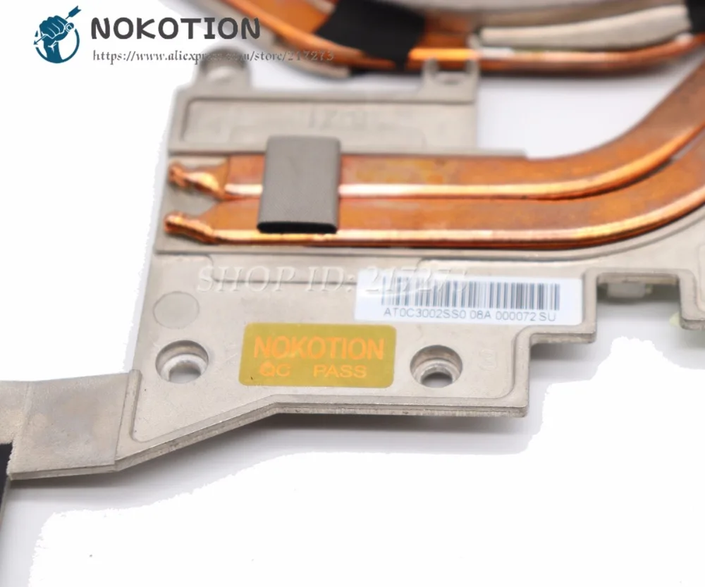 Радиатор NOKOTION для ноутбука Acer aspire 8943G охлаждающий вентилятор 100%