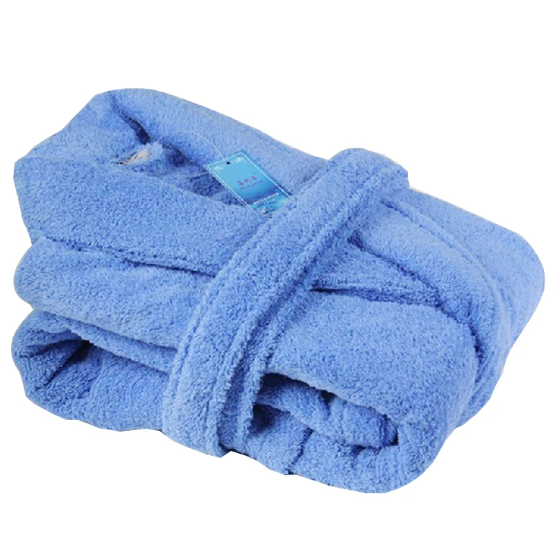 Free shipping Hilift thickening 100% cotton robe quality terry bathrobe toweled | Женская одежда