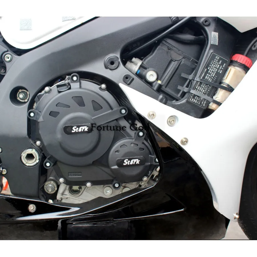 Чехол для двигателя мотоцикла набор протекторов SUZUKI GSXR 600 750 2010 2011 2012 2013 Черный |