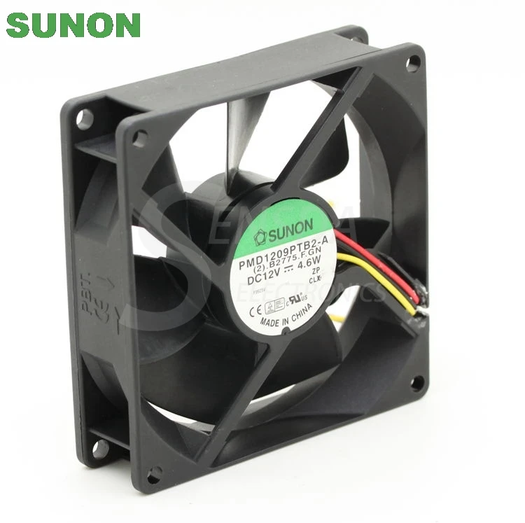 Для Охлаждения Sunon PMD1209PTB2-A 9025 9 см 90 мм AC/DC 12V 4 6 Вт сервер осевой кулер вентилятор