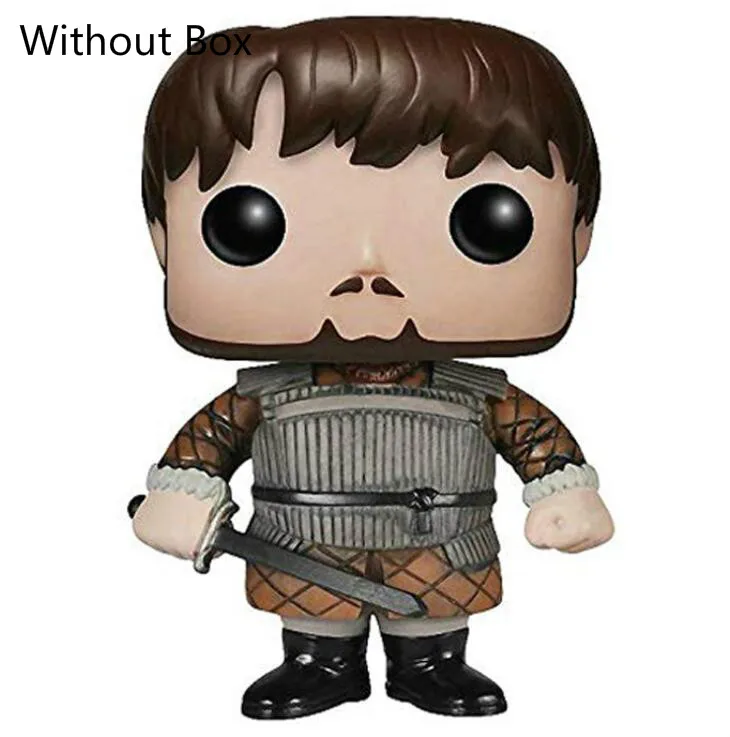 No Box Funko POP Song Of Ice And Fire Игра престолов Ария Старк Коллекционная модель игрушки ПВХ экшн детские игрушки-персонажи - Цвет: No Box