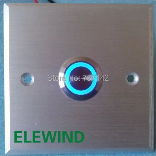 Дверной звонок ELEWIND (PM221F 11E/B/12 V/S с серебристой алюминиевой пластиной)|buttons buttons|button