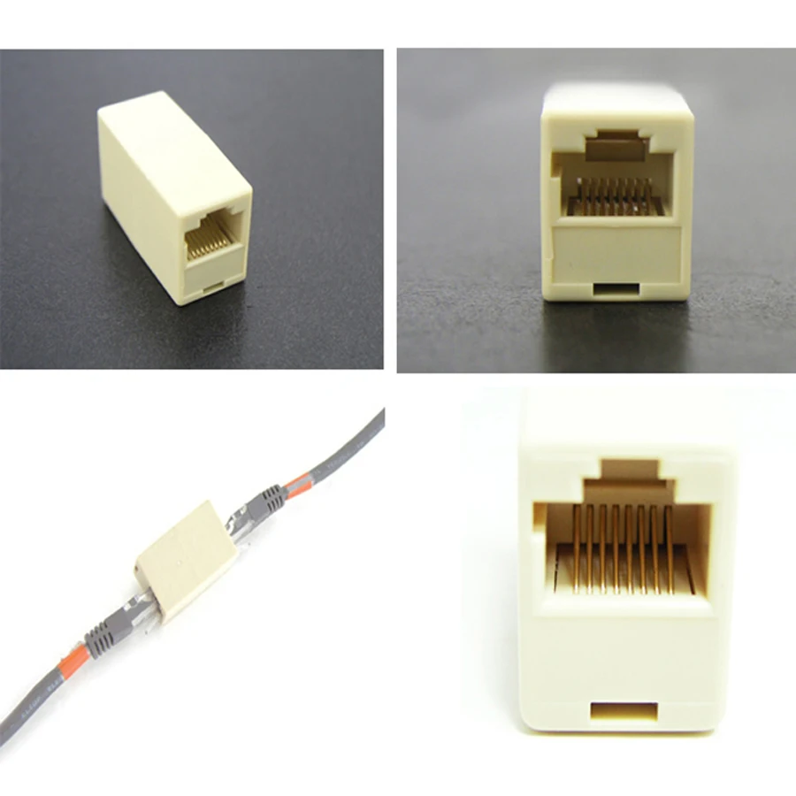 Xintylink rj45 разъем jack cat5 cat5e cat6 ethernet кабель женский двойной адаптер utp модульный удлинитель