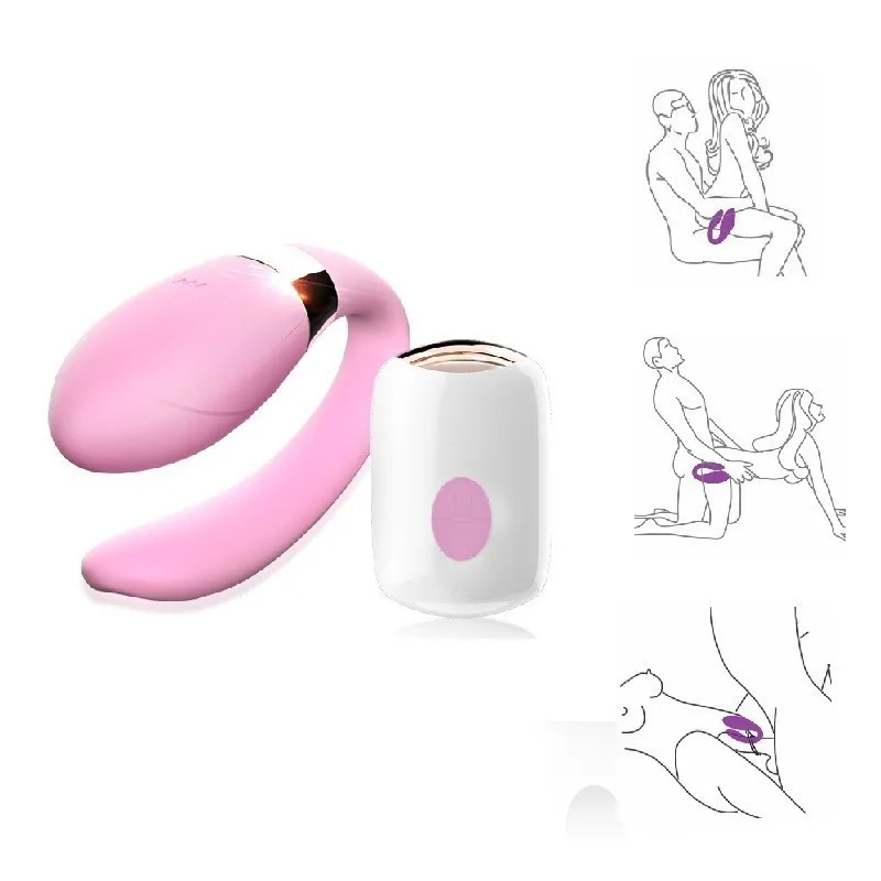 Новый Мощный вибрационный массаж для сексуальный взрослых товары Tibe яйцо пара Co