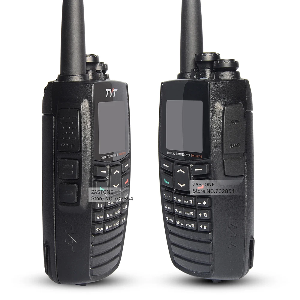 GPS Опционально TYT DPMR Цифровой Walkie Talkie DM-UVF10 5 Вт 256CH VOX Сканирование Ручной Ham Радио