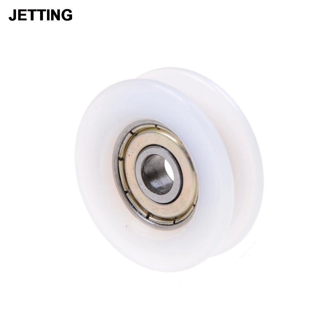 1PCS 6*30*10mm U Groove Nylon Flexible Ball Bearings Wheels Roller Pulley Rail Bearing | Строительство и ремонт
