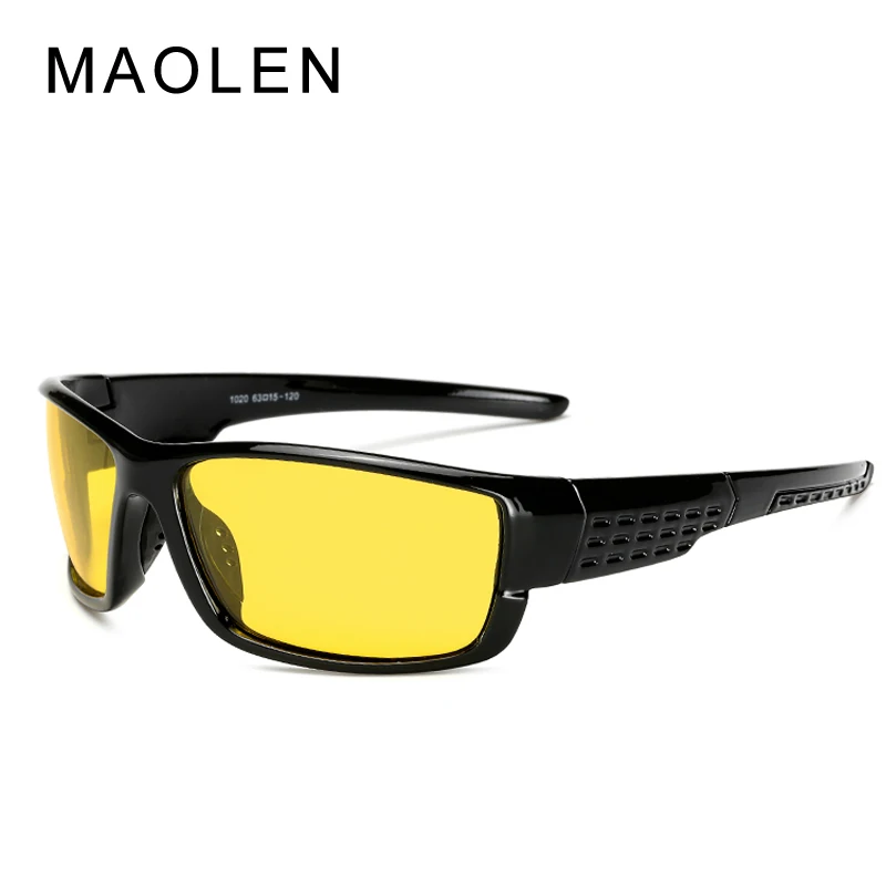 MAOLEN 2018 Поляризованные спортивные солнцезащитные очки для мужчин Для женщин бег
