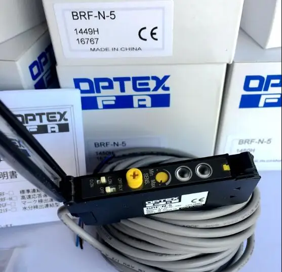 Фотоэлектрический датчик BRF-N-5 Fiber 10-30VDC NPN 100% новый оригинальный | Электронные