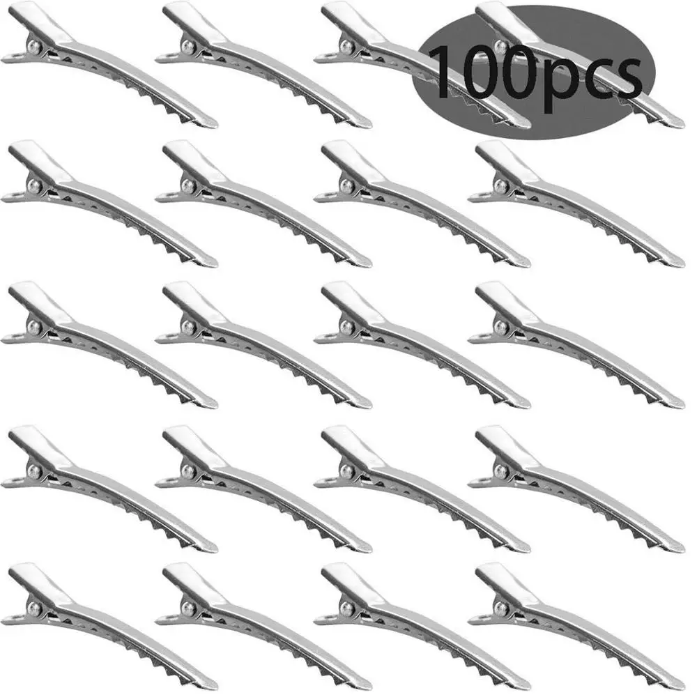 Металлические зажимы для волос Аллигатор 100 шт. 4 5 см аксессуары сделай сам