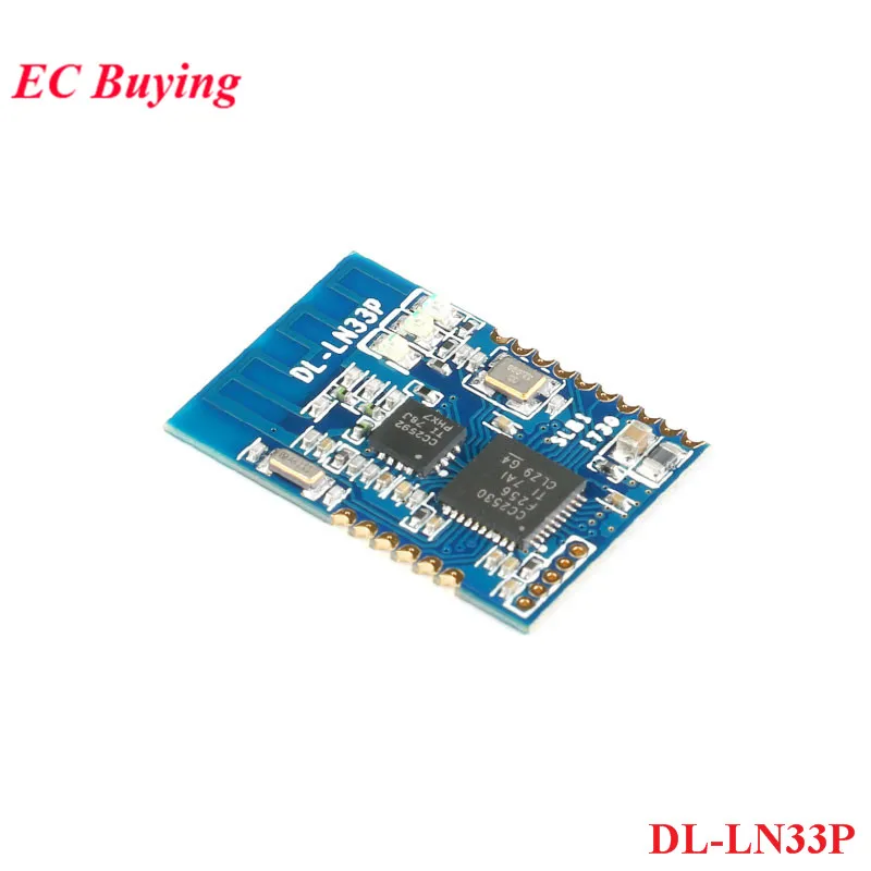 2 4G Zigbee сетчатый беспроводной модуль DL LN33P сетевой Модуль UART последовательного