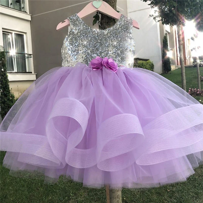 New Year First Christmas Costume Kids Girls Clothes Little Baby Xmas Gift Tutu Dress Toddler Infant Fancy Party Pageant | Детская одежда