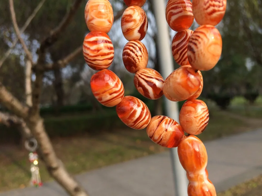 Имитация янтарного цвета 33 мусульманские молитвенные четки из бусин мисбаха