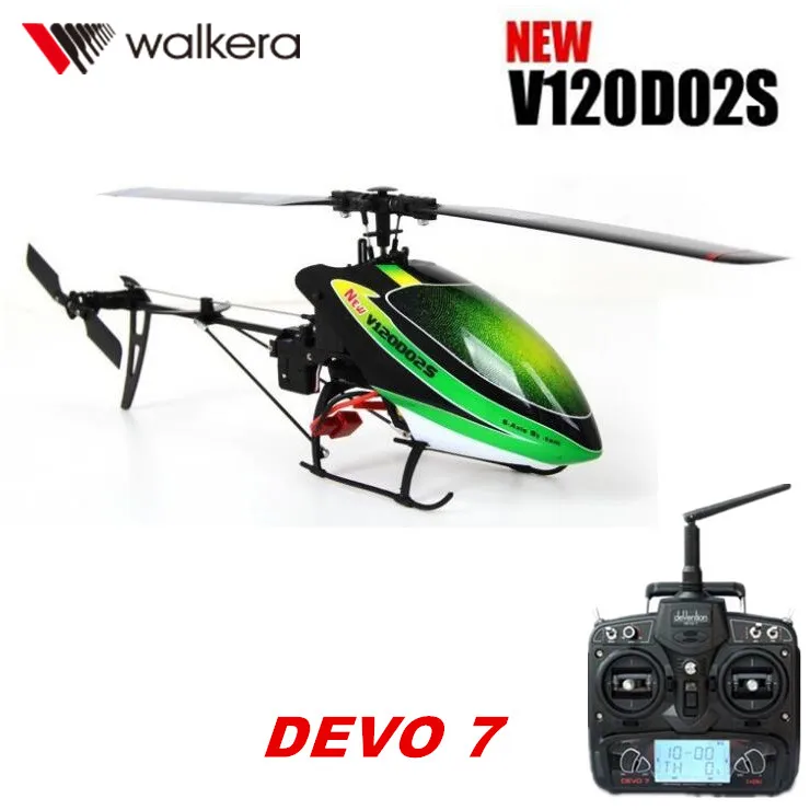 Walkera Новый V120D02S мини 3D Радиоуправляемый вертолет RTF с инфракрасный пульт