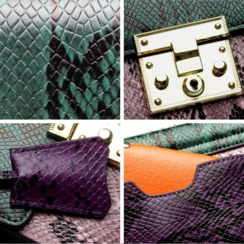 Женские сумки через плечо из 100% натуральной кожи дизайнерские дамские сумочки от