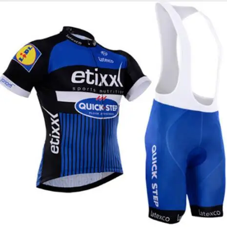 Командный быстрый шаг одежда для велоспорта etixx велосипедная Джерси Ropa