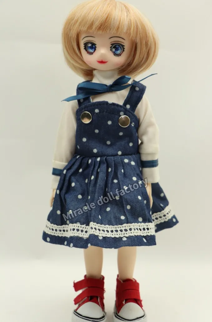 Новые полки 1/6 BJD мультфильм девушка мода милая кукла для маленькой девочки