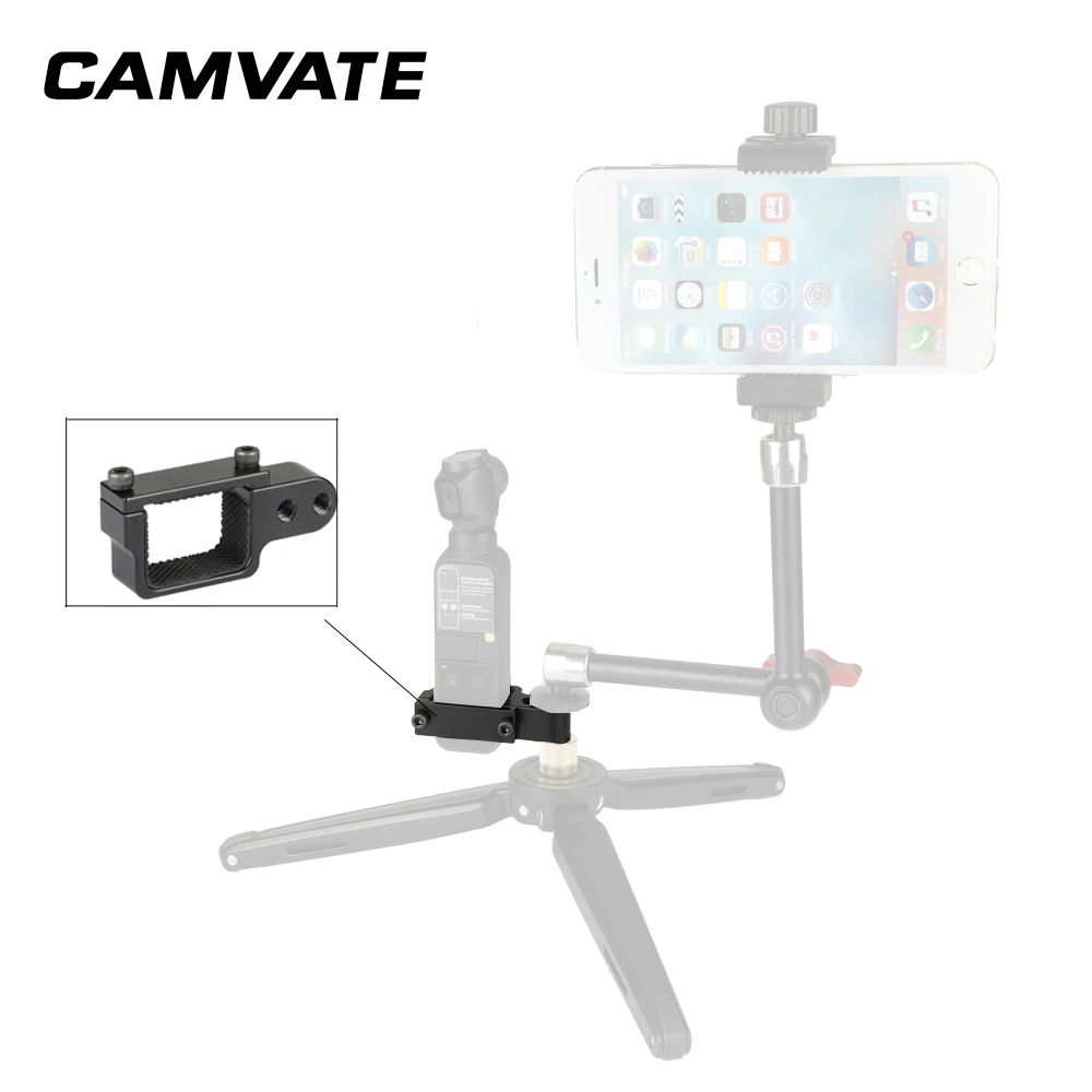 Кронштейн для крепления камеры CAMVATE DJI OSMO Pocket Camera Extension Setup C2087|Аксессуары