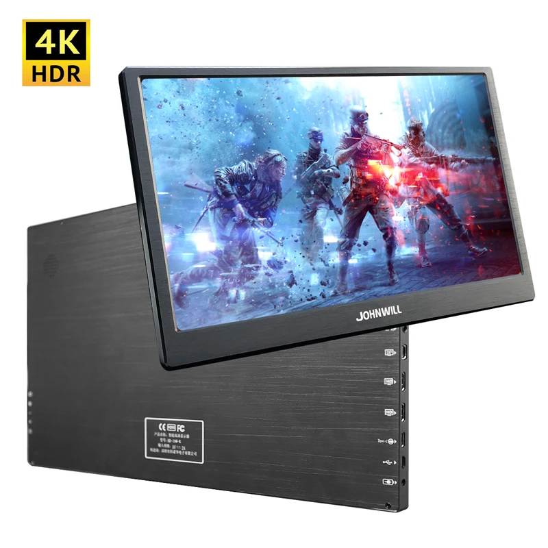 18,4 дюймов ips type-C 4K 3480*2160 портативный Экран для переключения PS4 Pro Xbox 60 Гц HDMI HDR монитор ПК ноутбук 17," игровой монитор