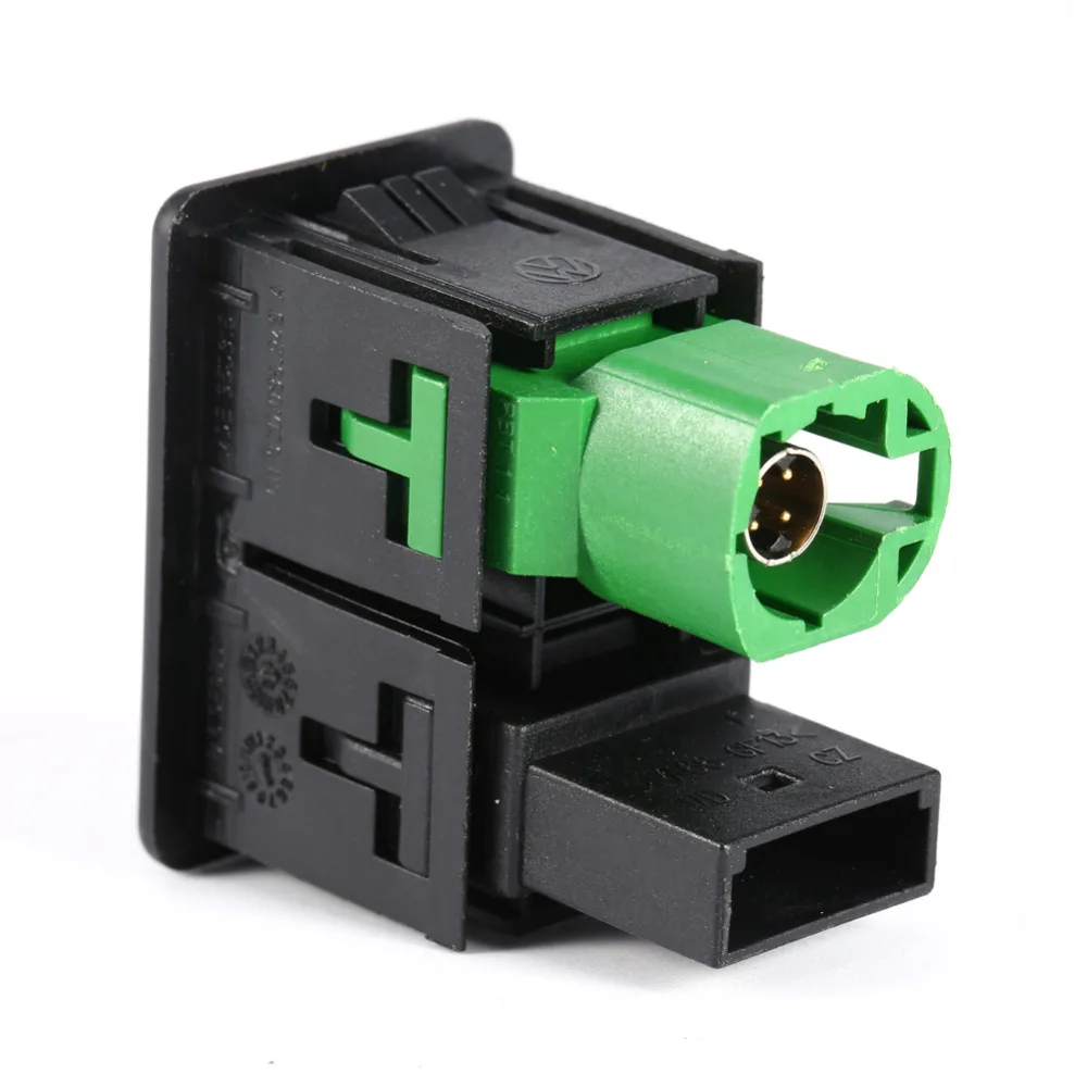 USB кабель AUX для VW MK6 Golf Jetta CC PASSAT B6 B7 автомобильные электронные аксессуары|Кабели