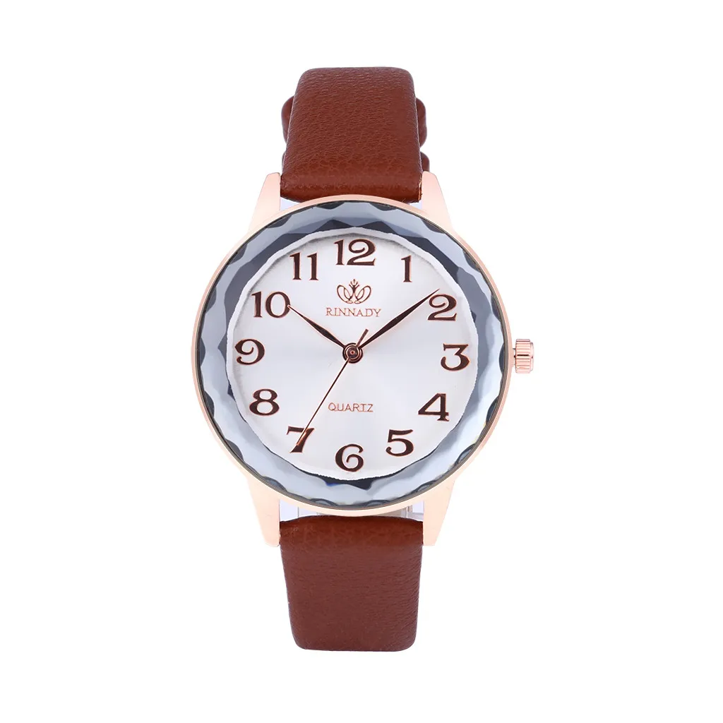 Кварцевые часы женские высококачественные водонепроницаемые с синим стеклом