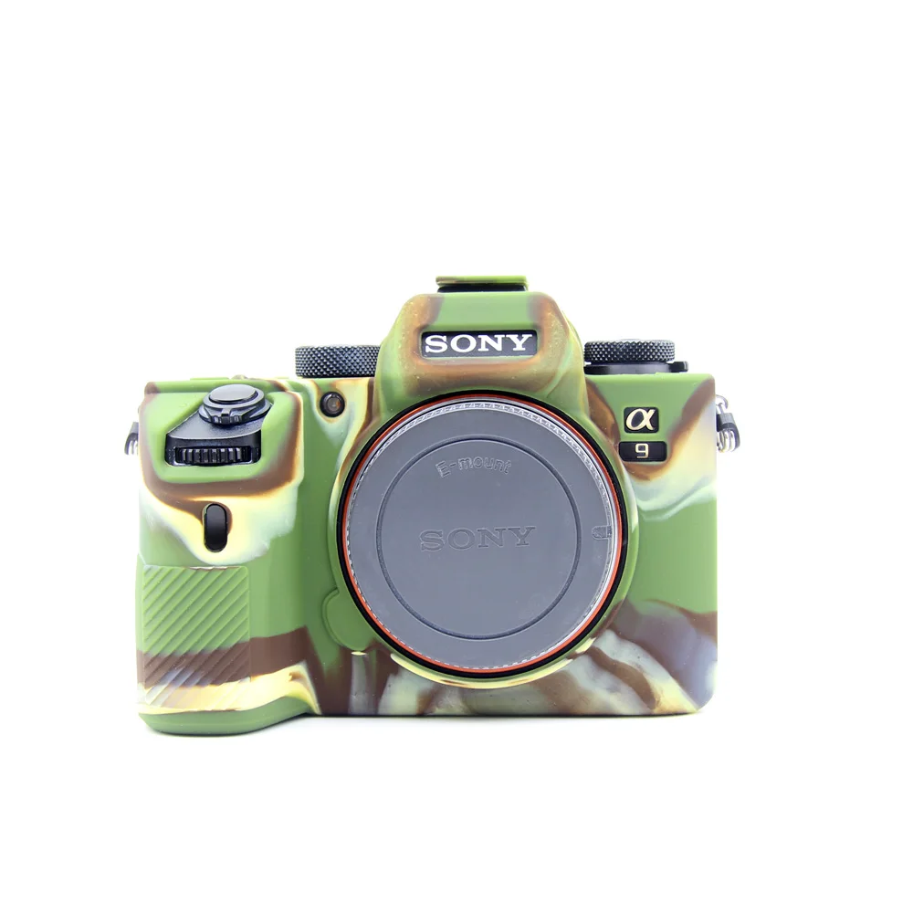 Чехол для корпуса камеры Sony A72 A7S2 A7R2 A73 A7R3 A9 Мягкий силиконовый чехол с гибкой