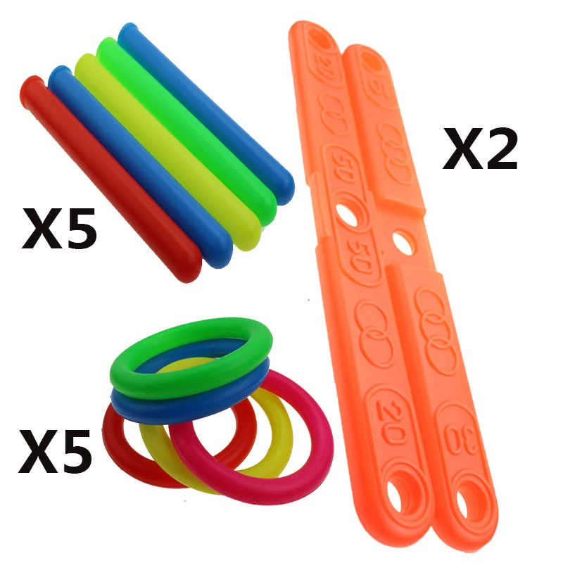 1pcs NEW Hoop Ring Toss Plastic Quoits Garden Game Pool Toy Outdoor Fun Set toys for children Puzzle parent-child toy | Игрушки и хобби