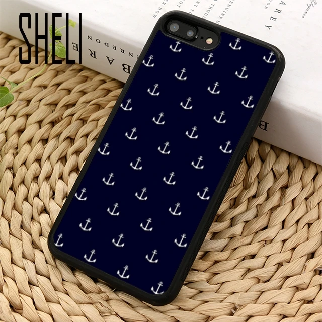 Чехол для телефона SHELI Boat Anchor Винтажный чехол с якорем iPhone 5 6 6s 7 8 plus 11 pro X XR XS max Samsung