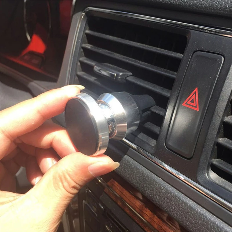 Авто розетка кондиционера свободное вращение магнитной навигации Автомобильный