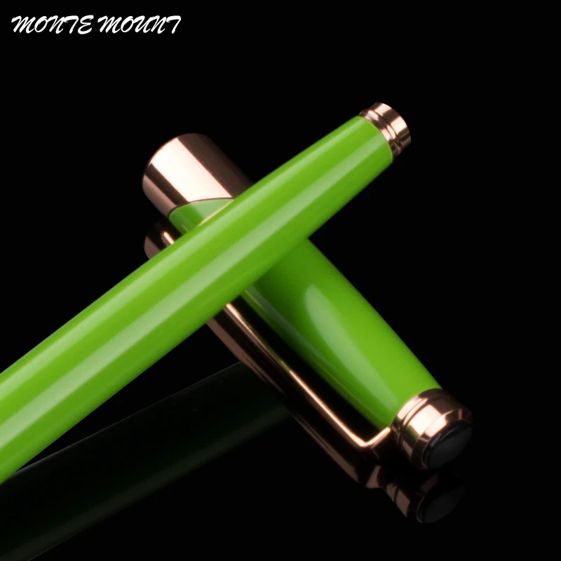 

Urge green Pen Metal Roller Pen Luxury Ballpoint Pen For Business Writing Office Supplies Caneta pen for school