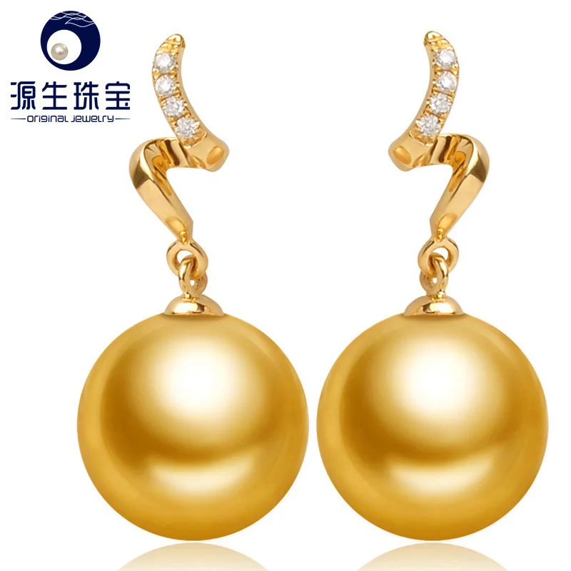 [YS] высококачественные серьги размером 10 11 мм Южная лампа|earrings earring|earrings seaearrings pearl