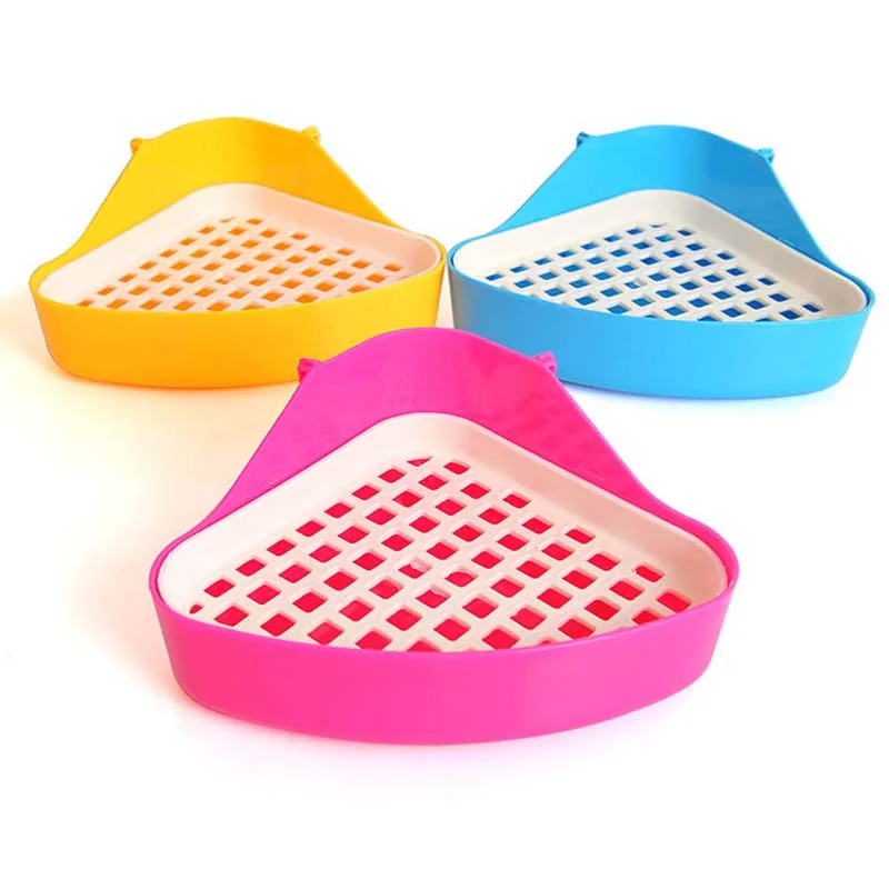 Поддон для туалета хорька зайца Hi пластиковый поддон морской свинки 3 цвета | Дом