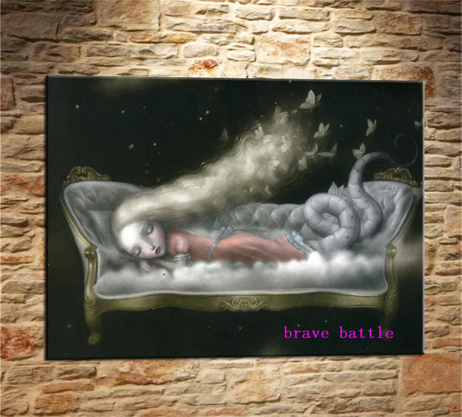 Mark Ryden детский необычный холст для живописи Тёмный мир гостиная спальня домашний