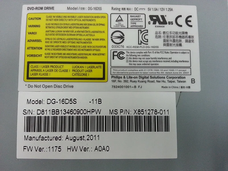 Оригинальный DVD диск 1175 для X360 XBOX 360 16D5S ROM запасные части DG dg16d5s 360|parts|parts forparts xbox |