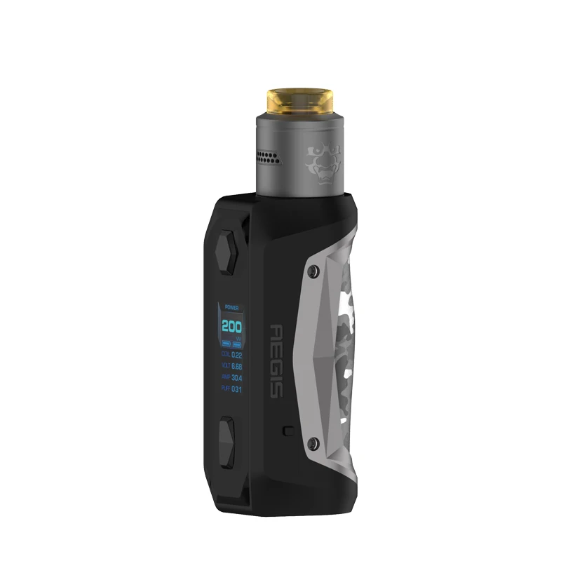 2 шт. GeekVape Aegis Solo Tengu комплект 100 Вт коробка мод Vape Tengu RDA электронная сигарета Vape электронная сигарета