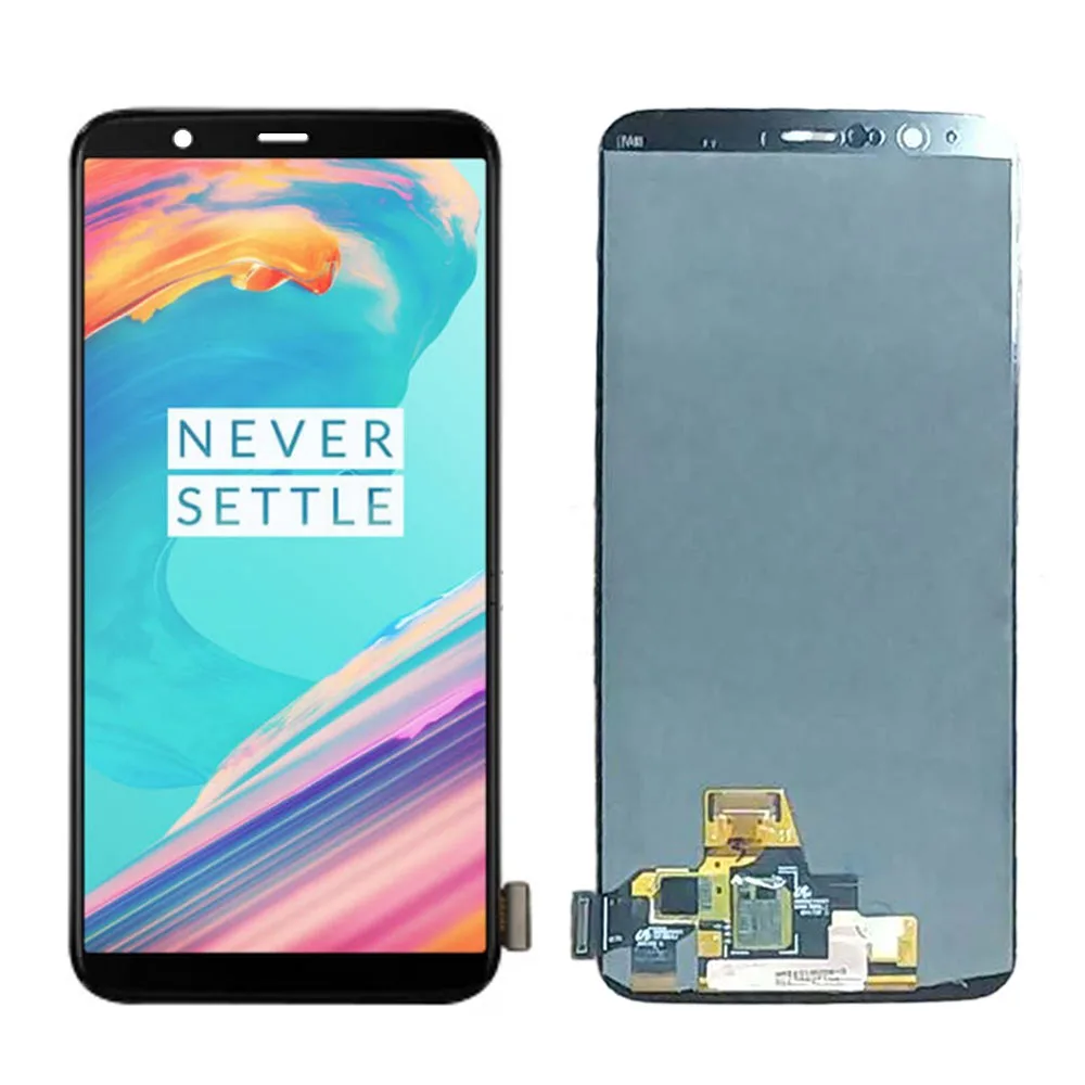 

Original Amoled LCD For Oneplus 5T A5010 LCD Display Touch Screen Digitizer Assembly replacement one plus 5T 1+5T 6.01 inch LCD