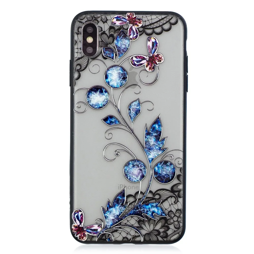 Задняя крышка для apple iphone 6 6s 7 8 plus X XS max XR XSmax ультра тонкий чехол телефона из