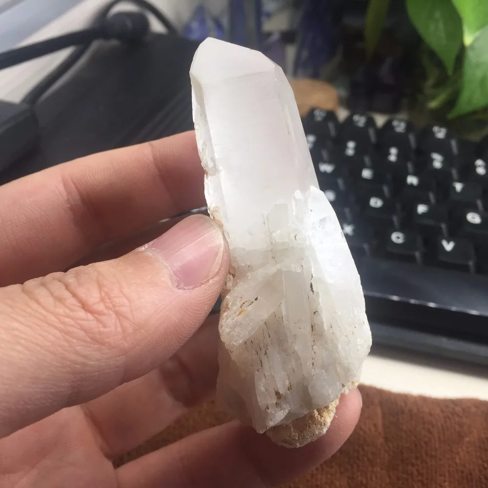 60g Natural Skeleton Quartz Crystal Stone Healing Minerals Wand Specimen #BH1044 | Дом и сад