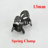 100 pack 13mm fuel hose spring clips band type silicone pipe clamp low pressure air