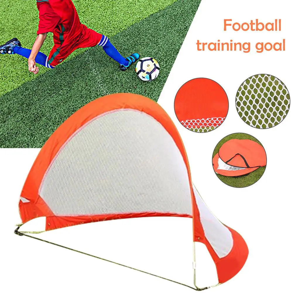 

2.5FT 4FT 6FT Portable Kids Football Training Goal Football Training Gate Team Game Accessories Outdoor Soccer Portable Tools