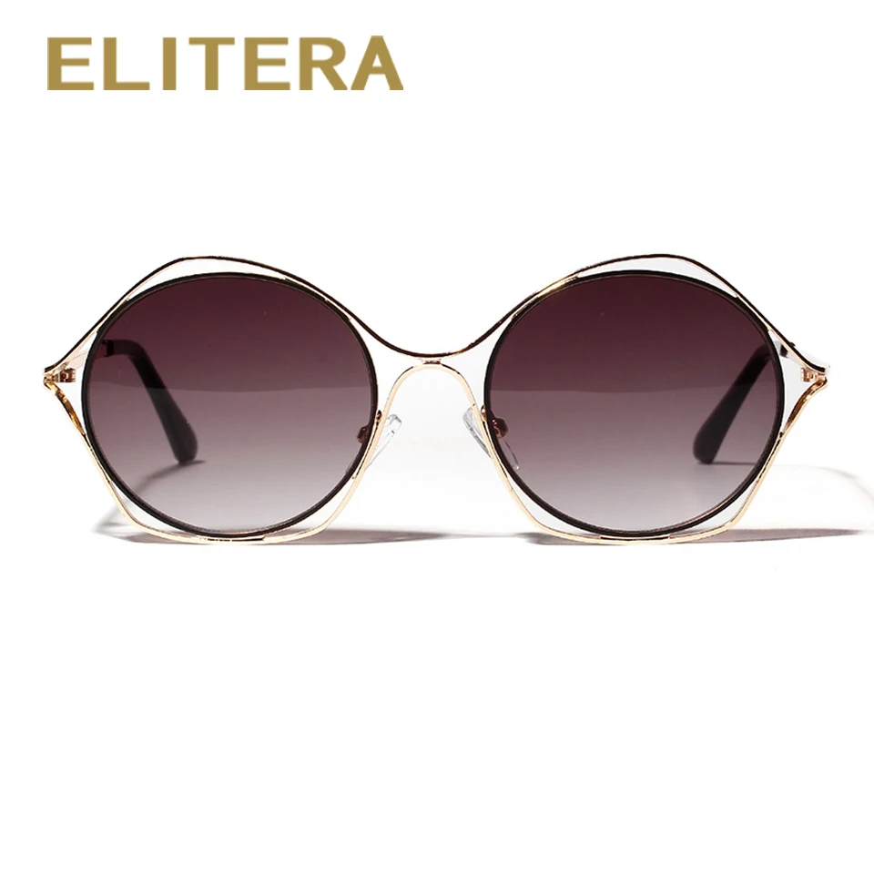 ELITERA Роскошные Зеркальные Солнцезащитные очки женские/мужские брендовые