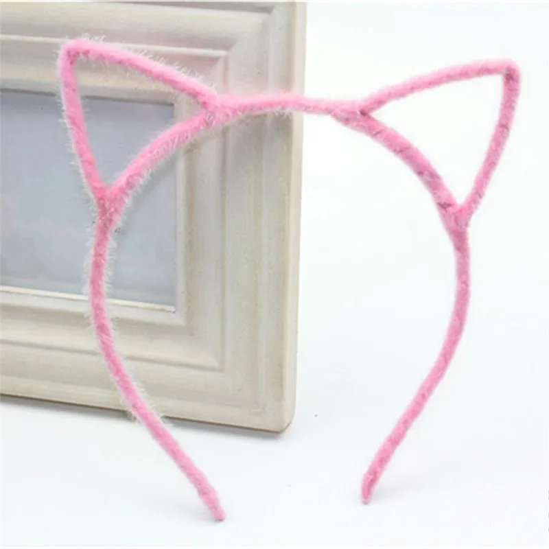 Распродажа 2017 1 шт. женские модные ленты для волос с милым котом повязки