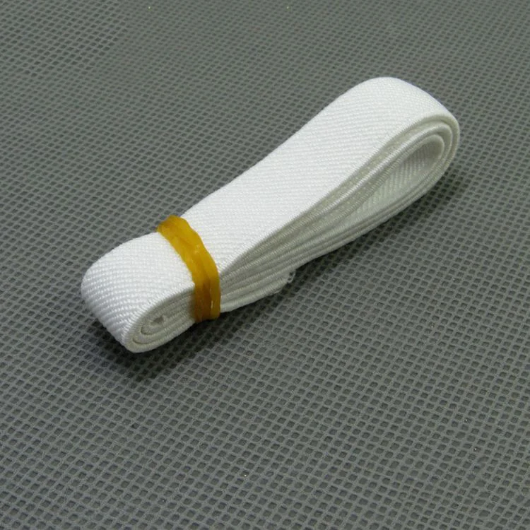 10 м x 15 мм нейлоновая эластичная лента для шитья сумки DIY нижнее белье для брюк эластичная тесьма лента ленты для брюк резиновые ленты тесьма ремни - Цвет: Белый