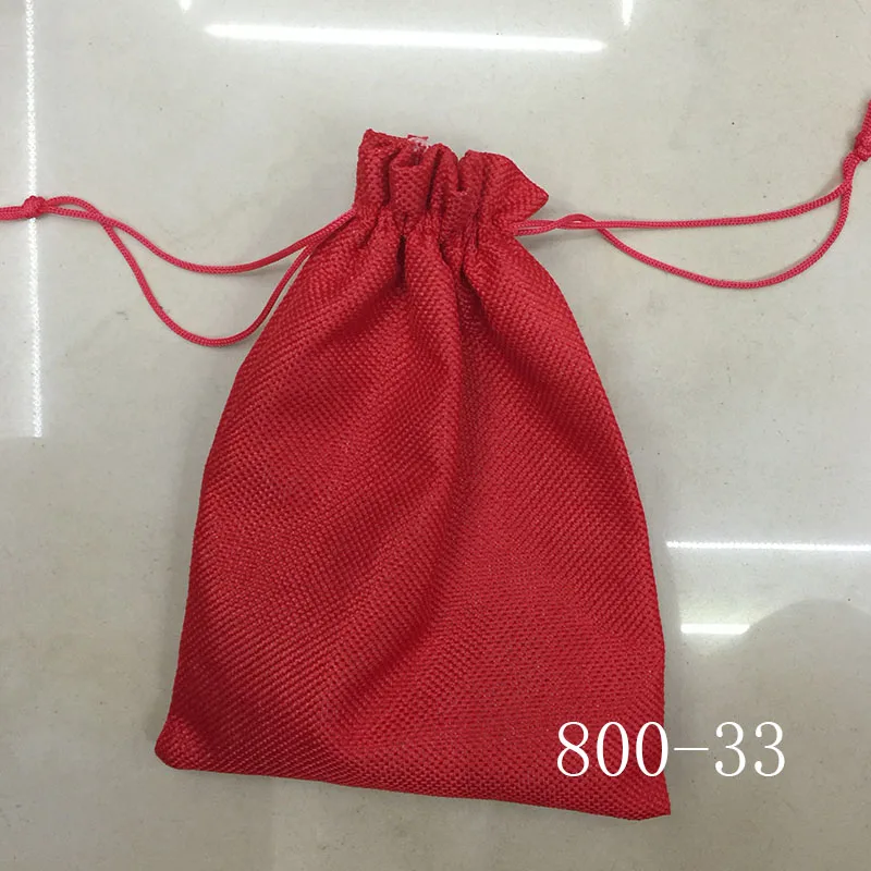RE 7*9cm 50pcs/lot Handmade Jute Drawstring Burlap Wedding Party Christmas Gift Jewelry Pouches Packaging Bags | Украшения и