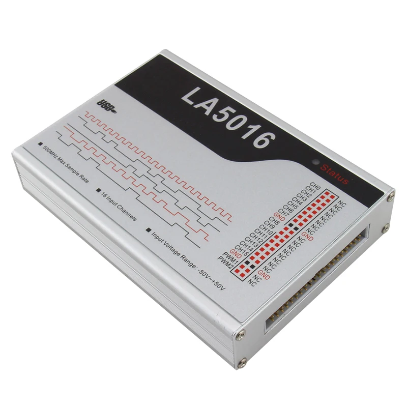 Kingst LA5016 USB Logic Analyzer 16 Channels Full Channel 500M Sampling Rate MCU ARM FPGA Debug Tool | Электронные компоненты и